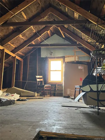 a room with gym equipment