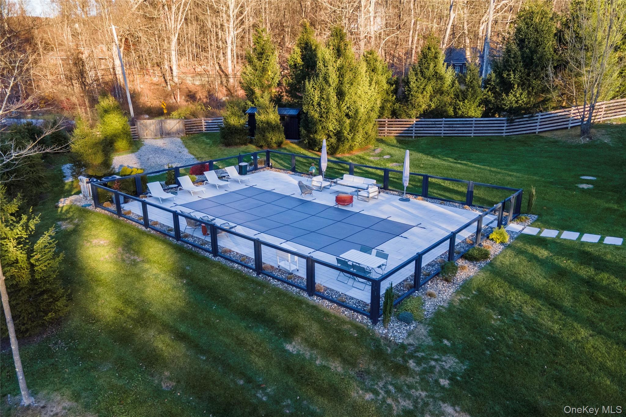 67 Dean Road Carmel, NY 10512 - Photo 3 of 29 Fenced inground pool and entertaining area