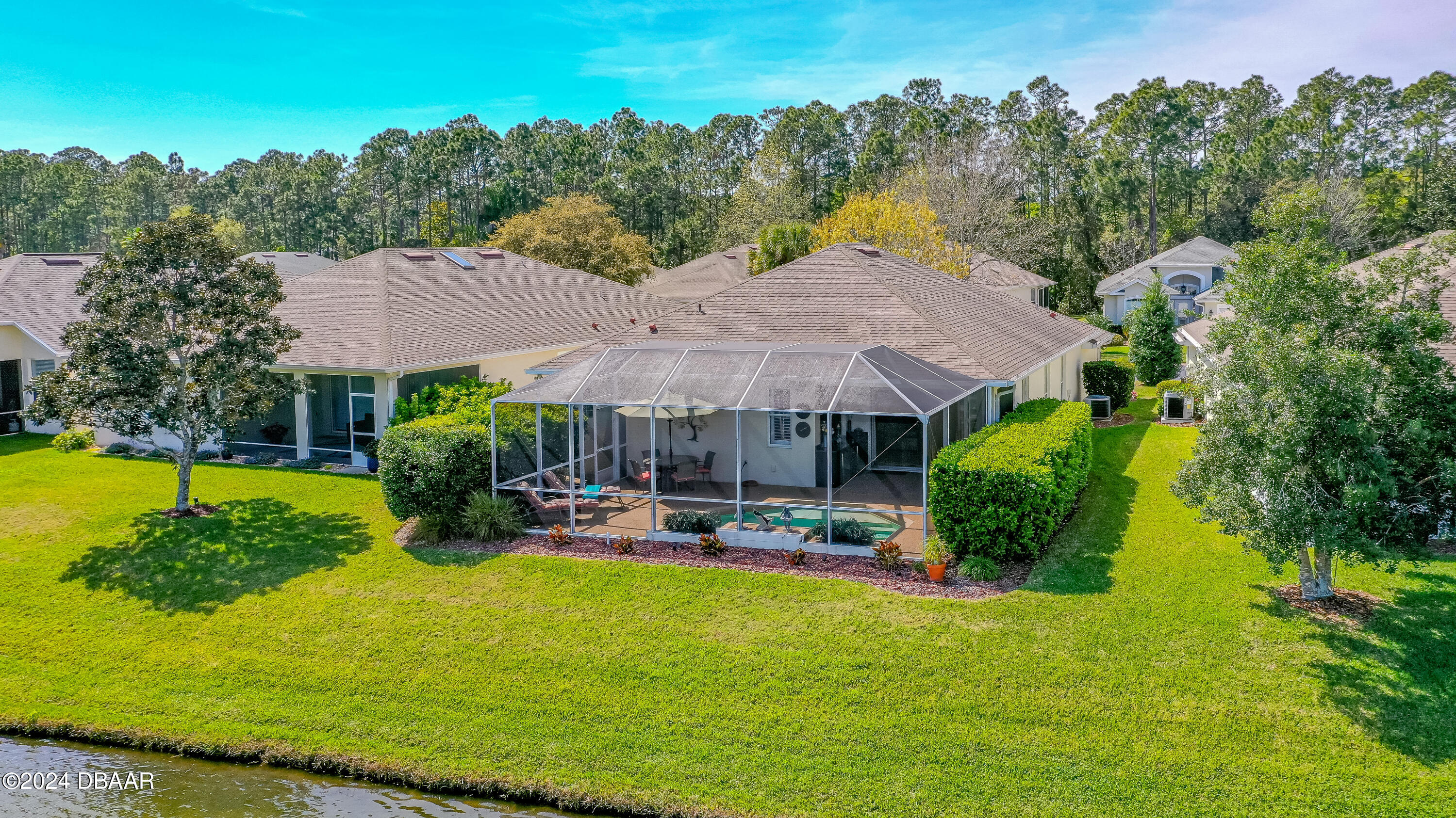 99 Raintree Circle Palm Coast, FL 32164 - Photo 44 of 47 Private lush landscape