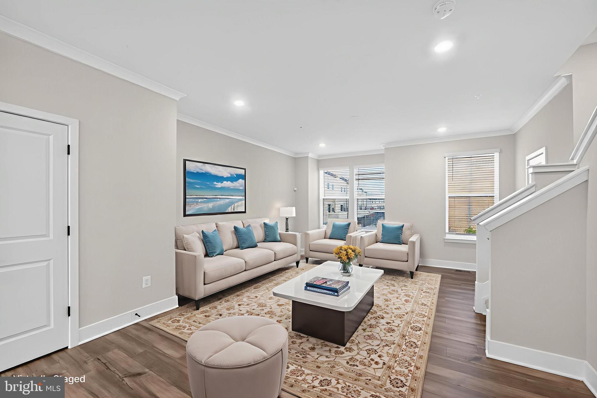 1505 Roland Heights Avenue Baltimore, MD 21211 - Photo 6 of 36 a living room with furniture and a wooden floor