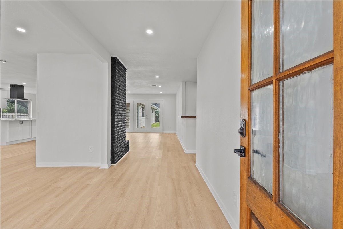 5762 Birdwood Road Houston, TX 77096 - Photo 50 of 50 UPON ENTERING THROUGH GORGEOUS DOUBLE DOORS YOU ARE CAPTURED BY THE OPEN FLOOR PLAN.