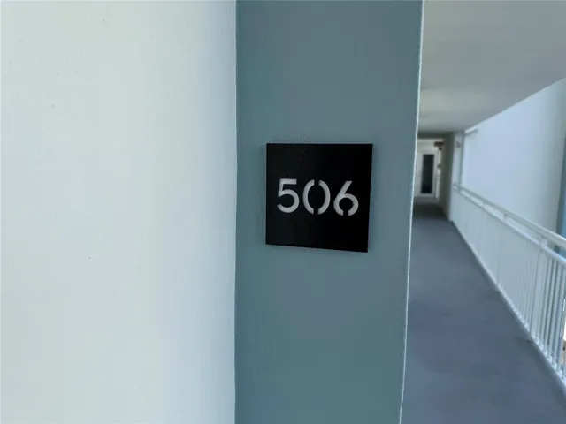 a close up view of a door