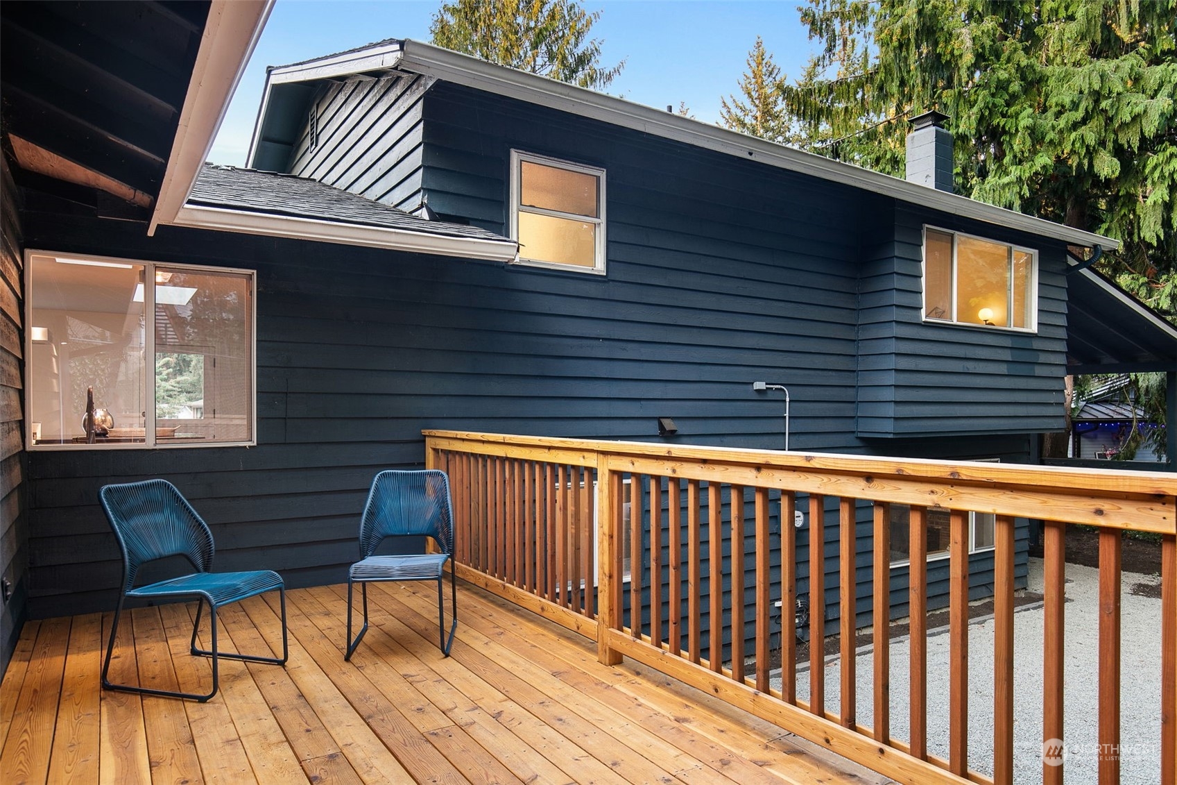 14255 147th Place Southeast Renton, WA 98059 - Photo 26 of 31 a view of a chairs on the deck
