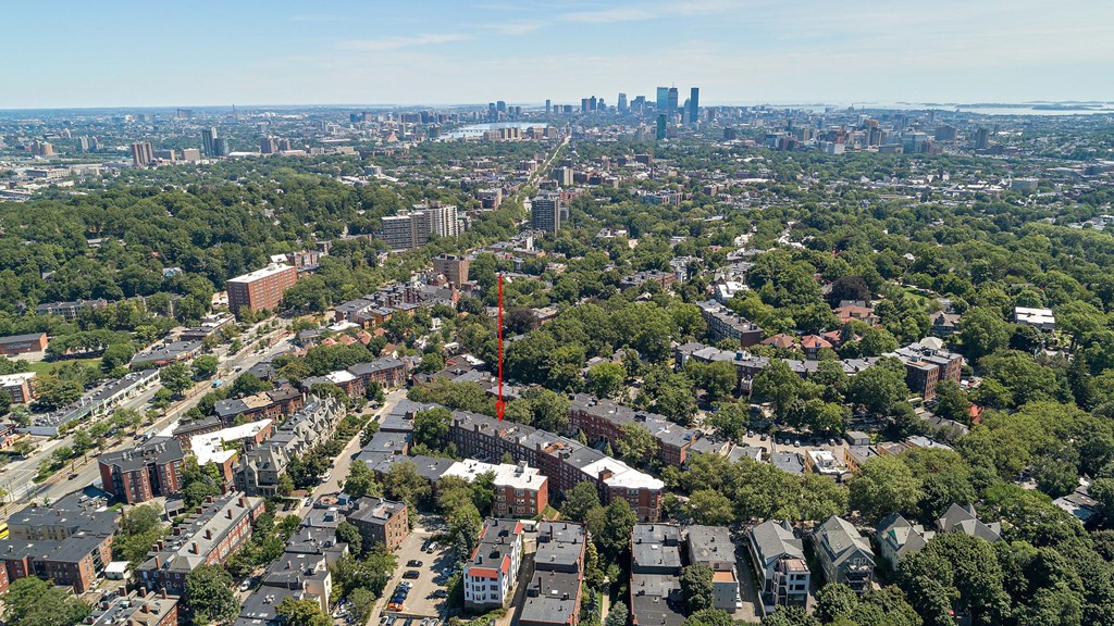 23 Claflin Road, Unit 1 Brookline, MA 02445 - Photo 37 of 41 an aerial view of multiple house
