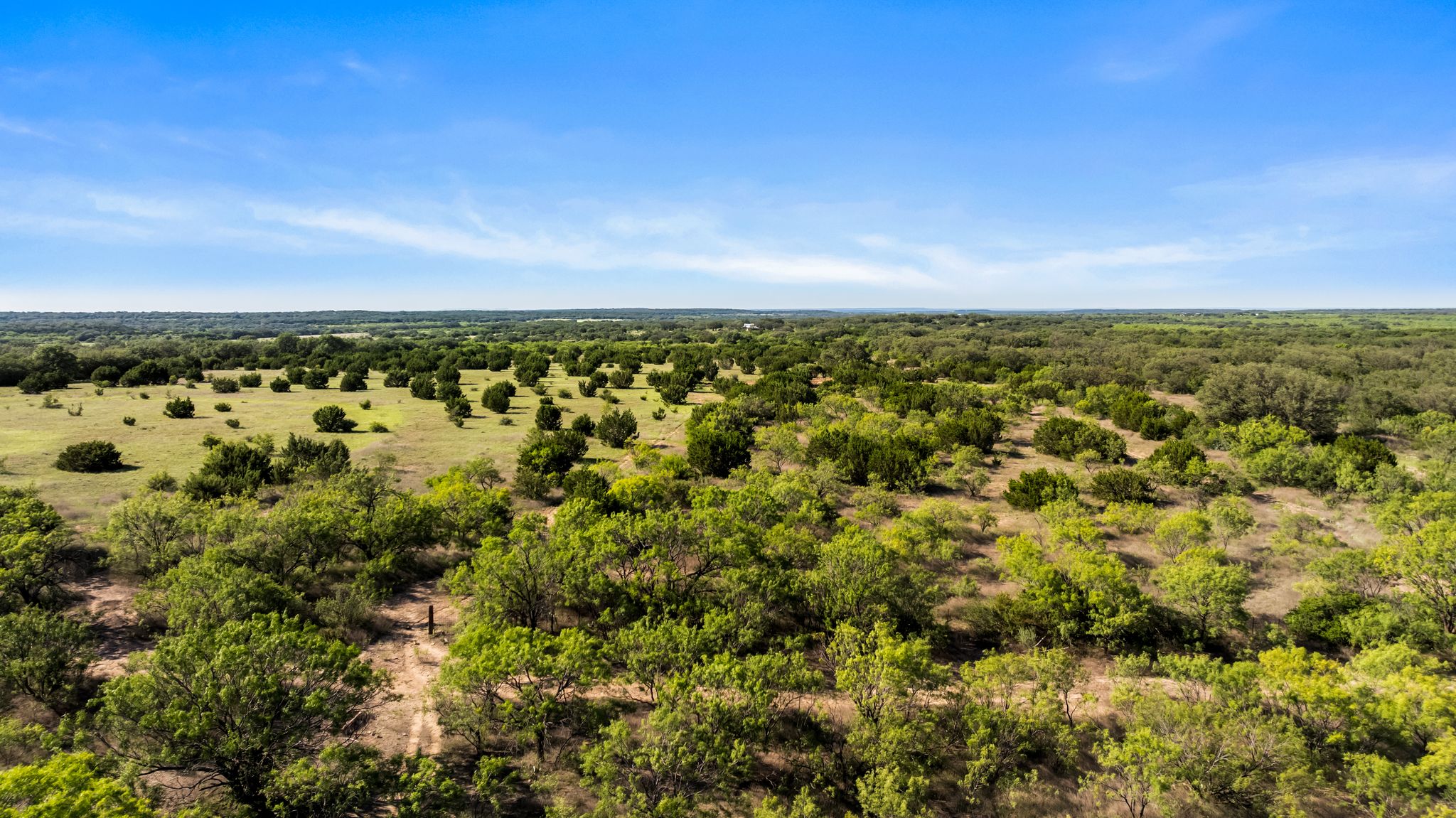 2315 St Rochelle Tx 76872 Rochelle, TX 76872 - Photo 6 of 20 Bird's eye view of a heavily wooded area