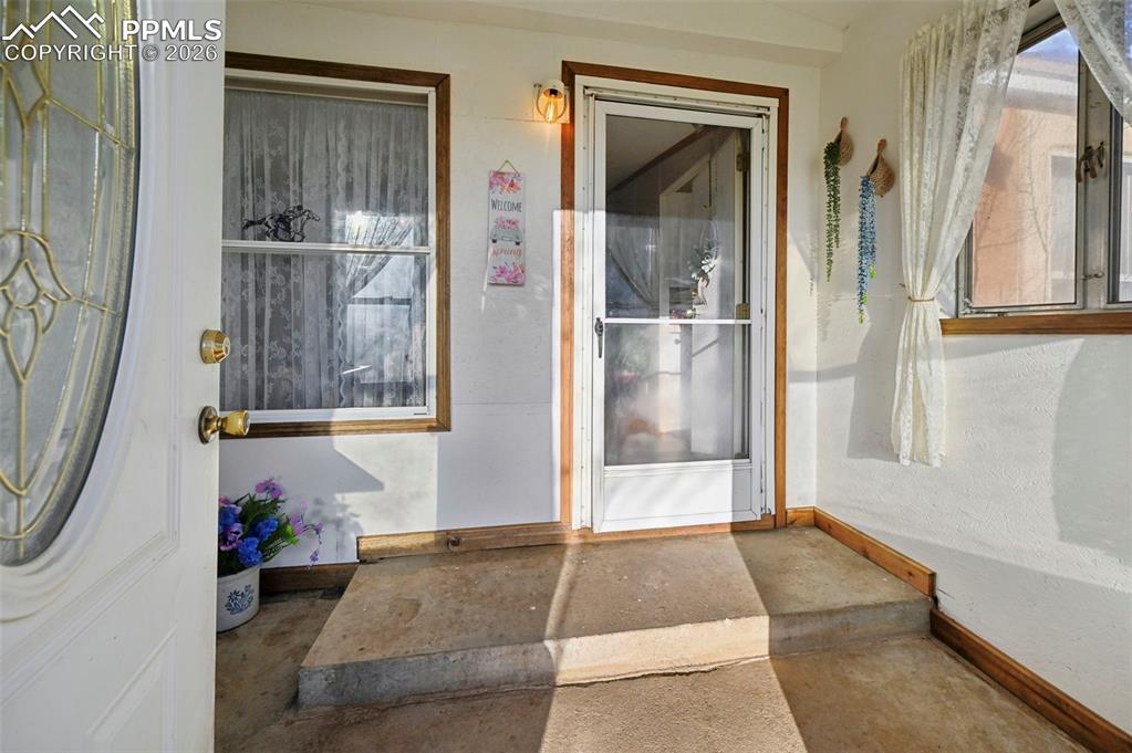 35875 Shear Road Yoder, CO 80864 - Photo 12 of 45 a view of an entryway door
