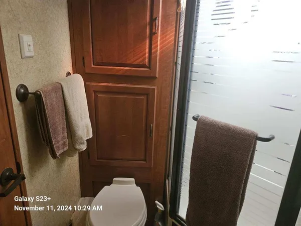 a bathroom with a sink and toilet