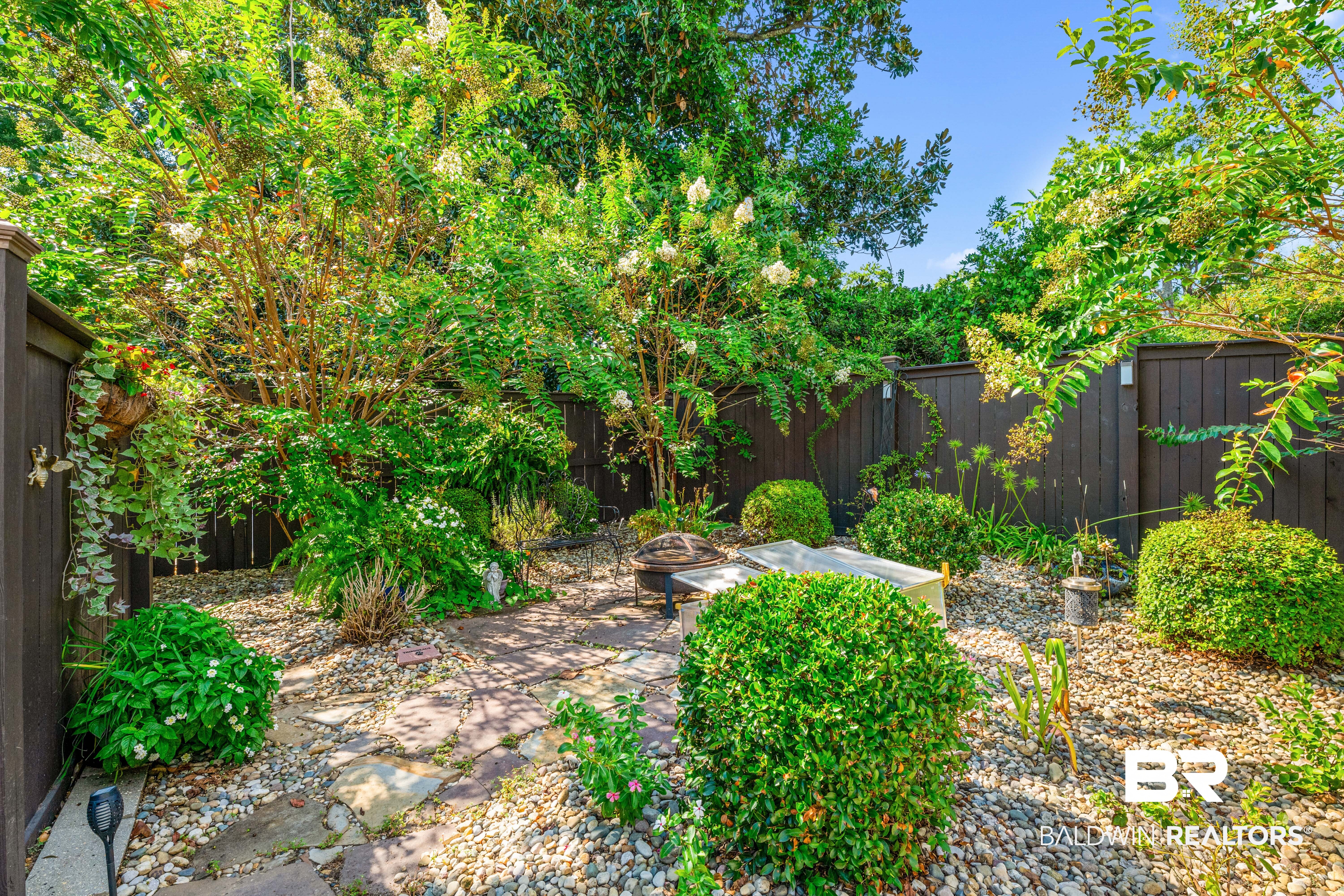45 Bay Pointe Court Fairhope, AL 36532 - Photo 32 of 46 Backyard garden