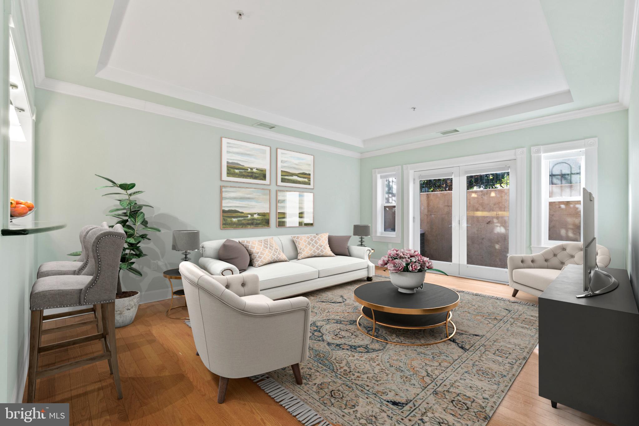 401 13th Street Northeast, Unit 112 Washington, DC 20002 - Photo 4 of 29 Lots of light & Private Outdoor Space