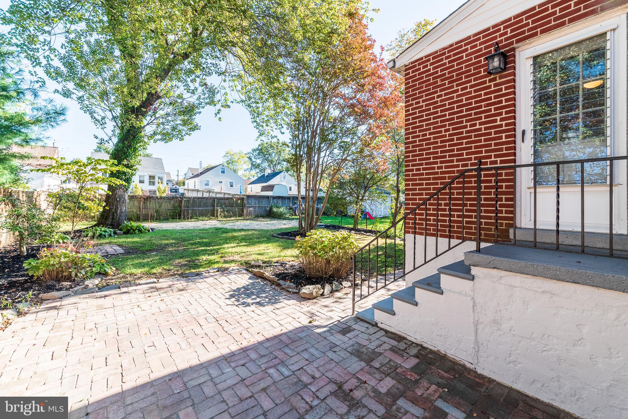 3040 Parktowne Road Baltimore, MD 21234 - Photo 44 of 50 Exit to Rear Yard & Brick Patio