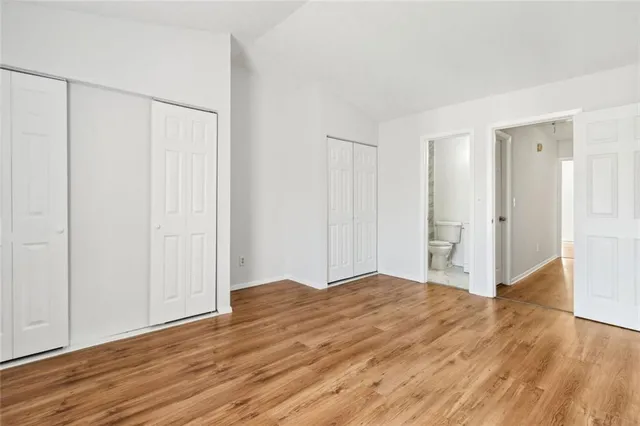 wooden floor in an empty room