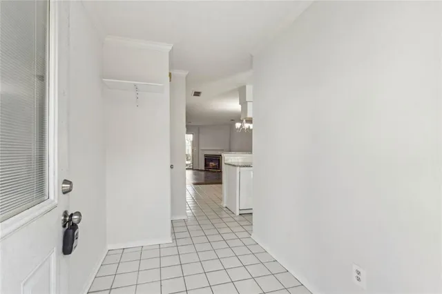 a view of an entryway