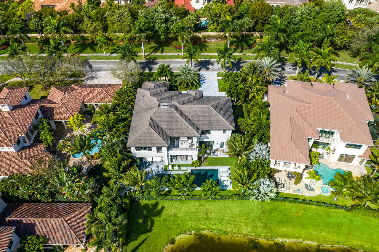 17566 Grand Este Way Boca Raton, FL 33496 - Photo 69 of 116 an aerial view of multiple houses with yard