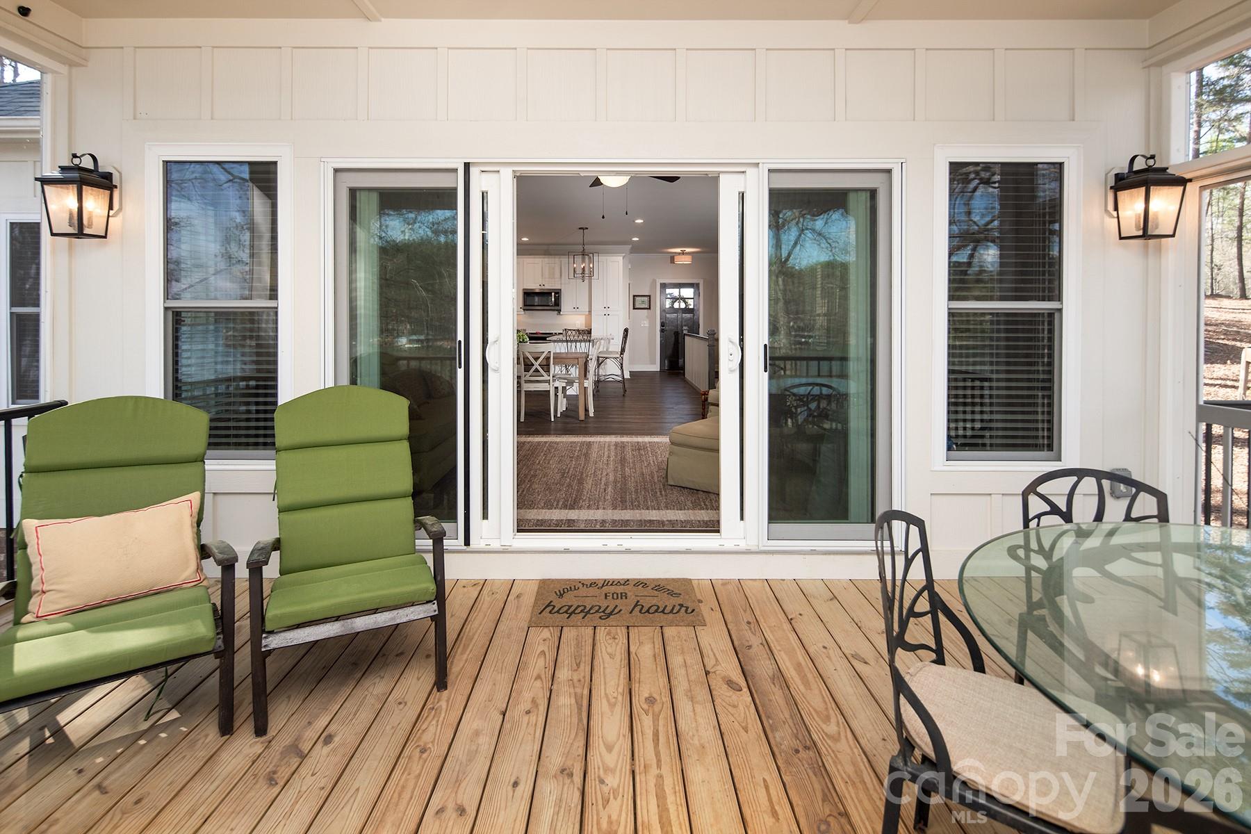 689 Emerald Shores Road Mount Gilead, NC 27306 - Photo 24 of 46 a living room with furniture and a wooden floor