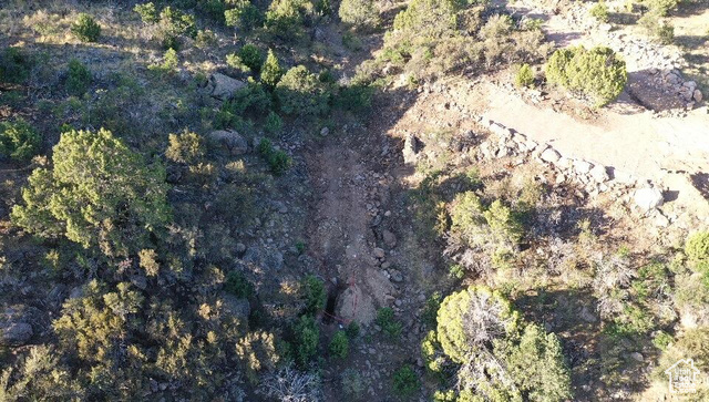 515 South Oakridge Road Pine Valley, UT 84781 - Photo 17 of 23 Aerial overview of property's location
