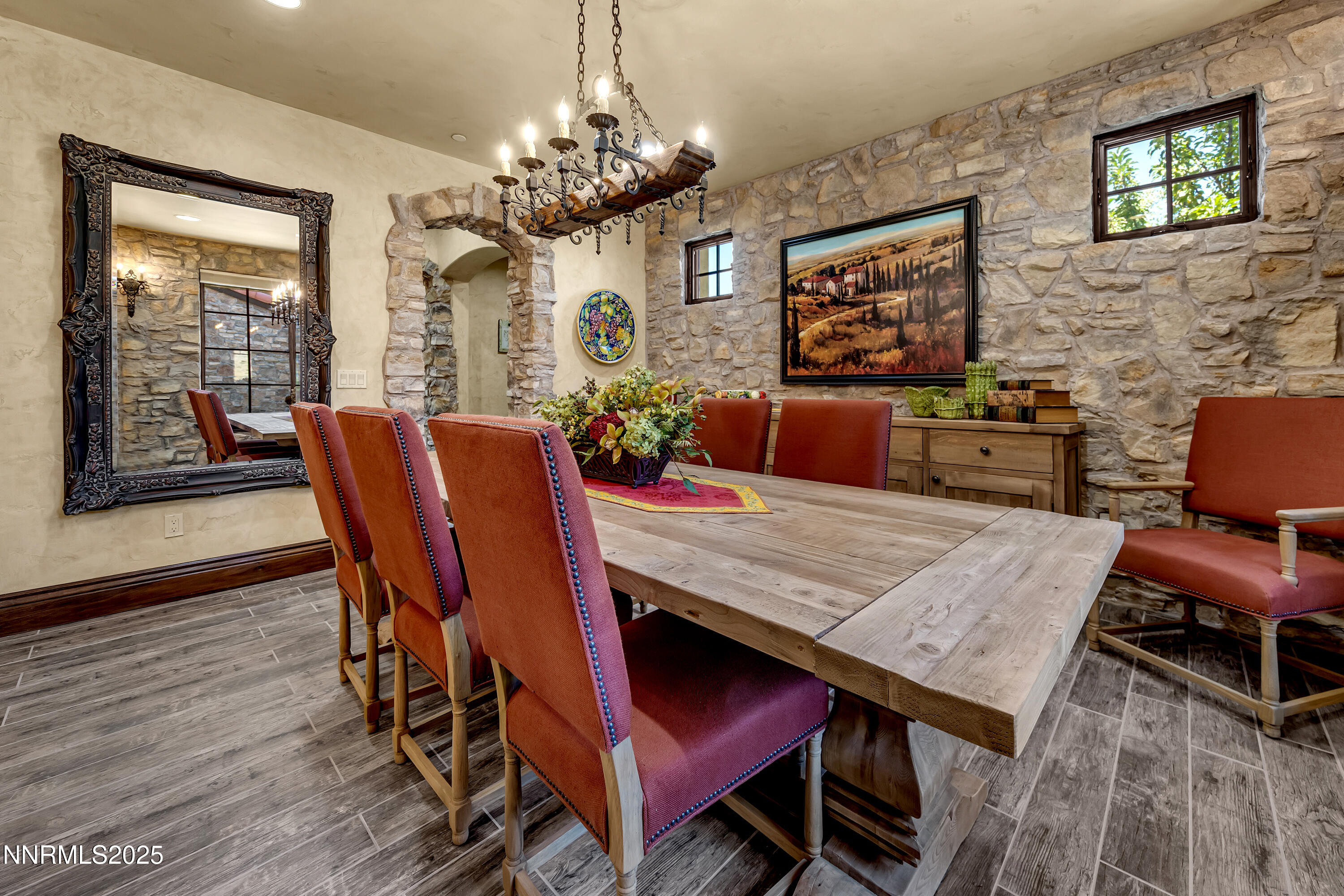 3166 Vista Favoloso Reno, NV 89519 - Photo 20 of 81 a view of a dining room with furniture window and wooden floor