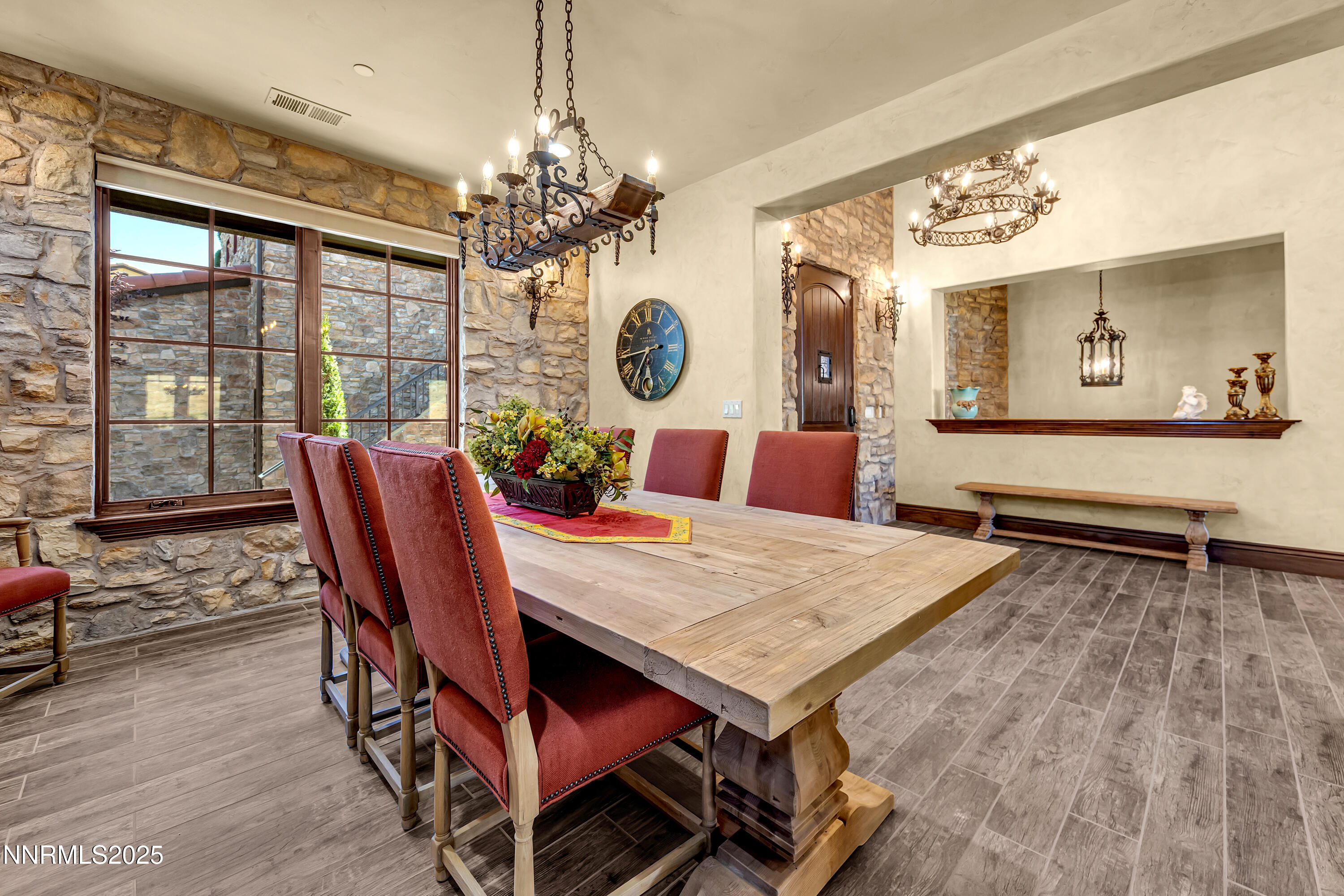 3166 Vista Favoloso Reno, NV 89519 - Photo 22 of 81 a view of a dining room with furniture window and wooden floor