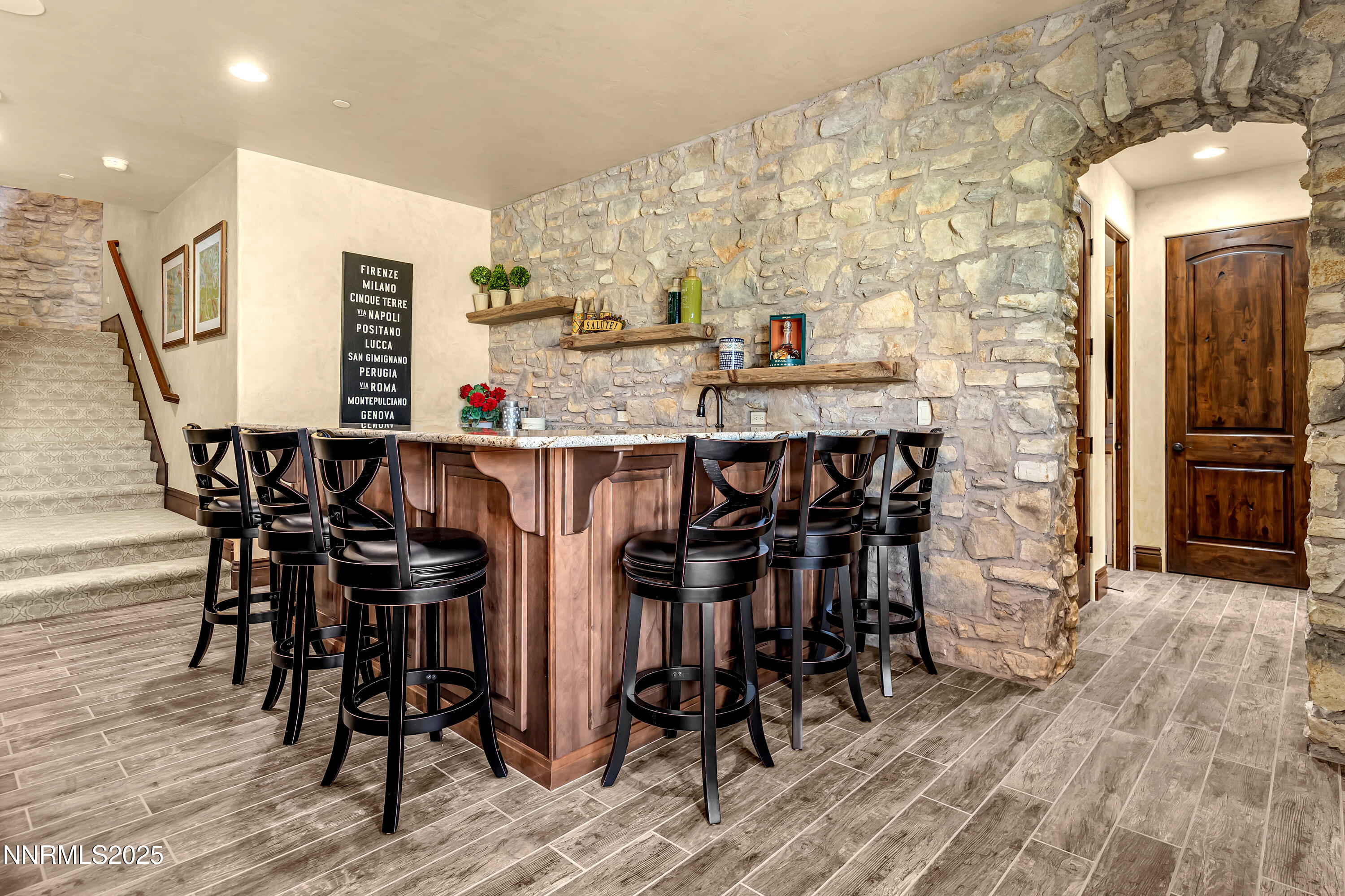3166 Vista Favoloso Reno, NV 89519 - Photo 42 of 81 a view of a dining room with furniture and wooden floor