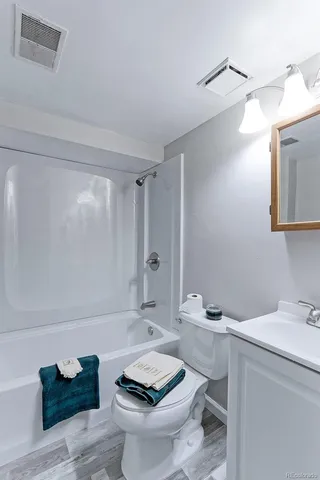 a view of a porch with a backyard