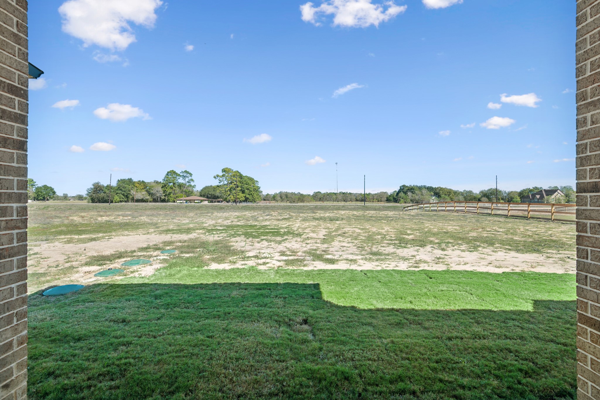 6715 Allens Landing Needville, TX 77461 - Photo 21 of 40 a view of a lake with a big yard