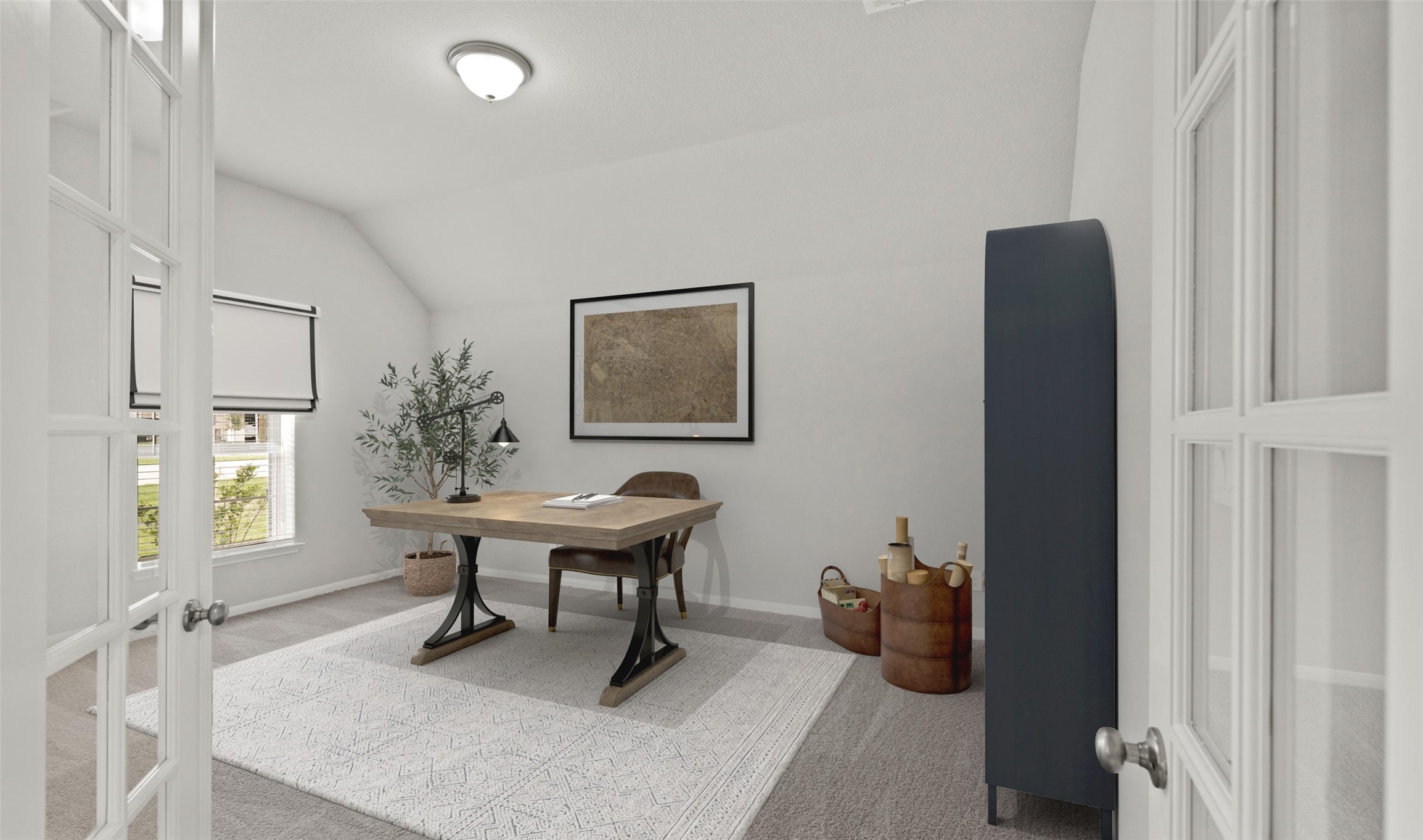 6715 Allens Landing Needville, TX 77461 - Photo 24 of 40 a work room with furniture a rug and a window