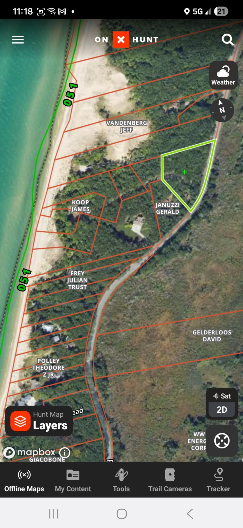 Lot 8 Lakeshore Road Manistee, MI 49660 - Photo 20 of 20 Screenshot_20251013_111857_onX Hunt