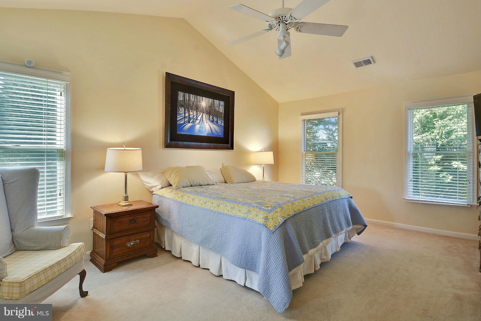 1331 Pleasant Meadow Road Crofton, MD 21114 - Photo 9 of 30 Master bedroom with cathedral ceiling