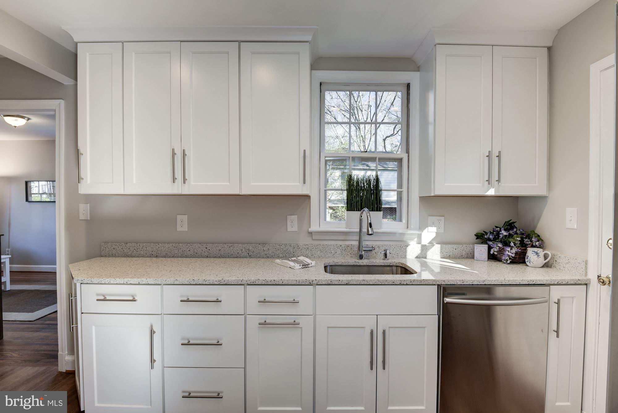 5909 Gloster Road Bethesda, MD 20816 - Photo 12 of 39 Sparkling white dove-tail, soft close cabinetry