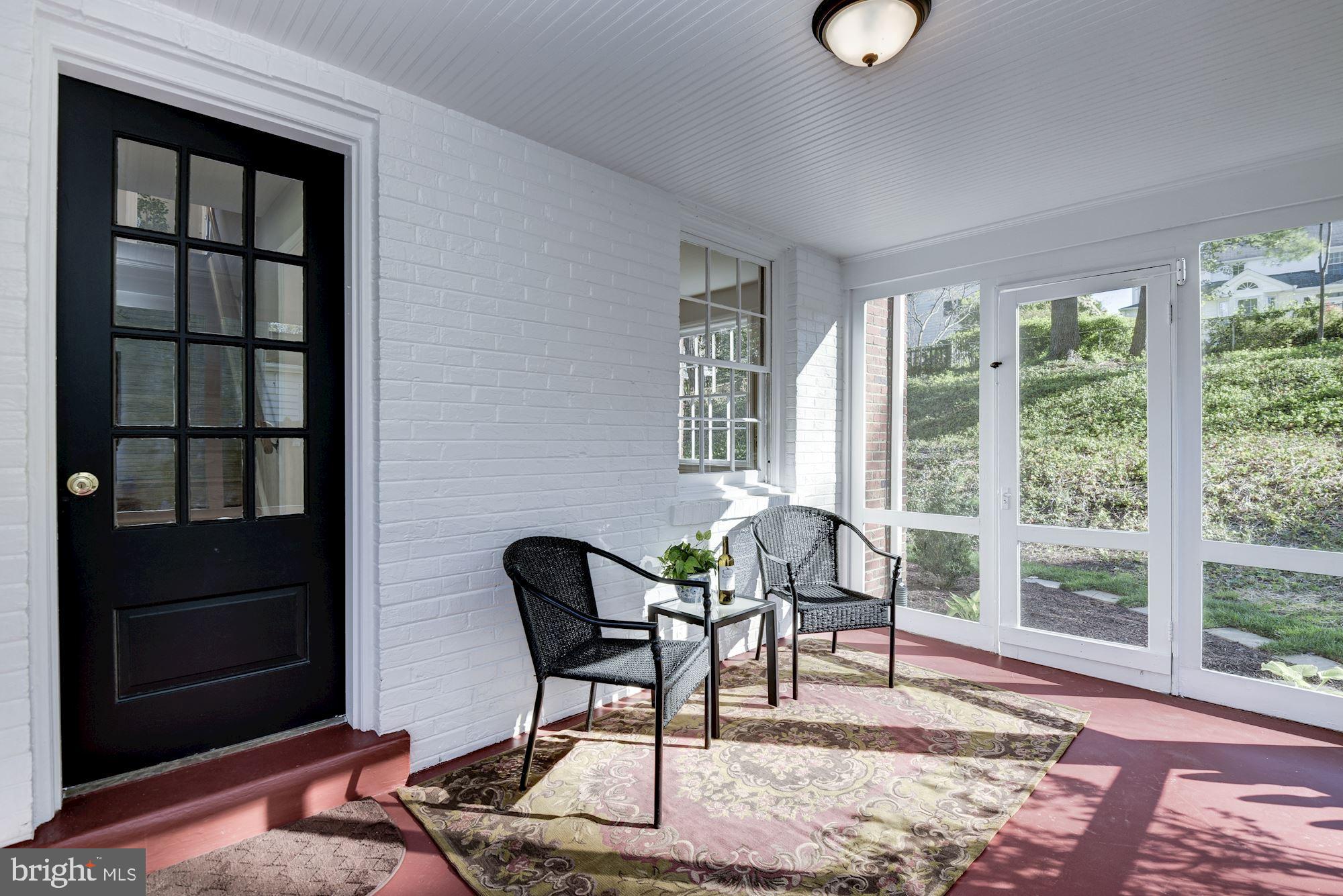5909 Gloster Road Bethesda, MD 20816 - Photo 18 of 39 Screen enclosed porch