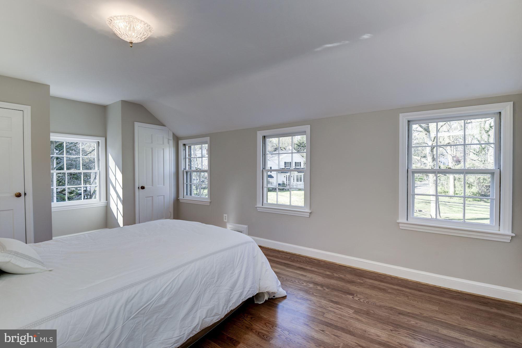 5909 Gloster Road Bethesda, MD 20816 - Photo 20 of 39 MBR with walls of windows for loads of light!