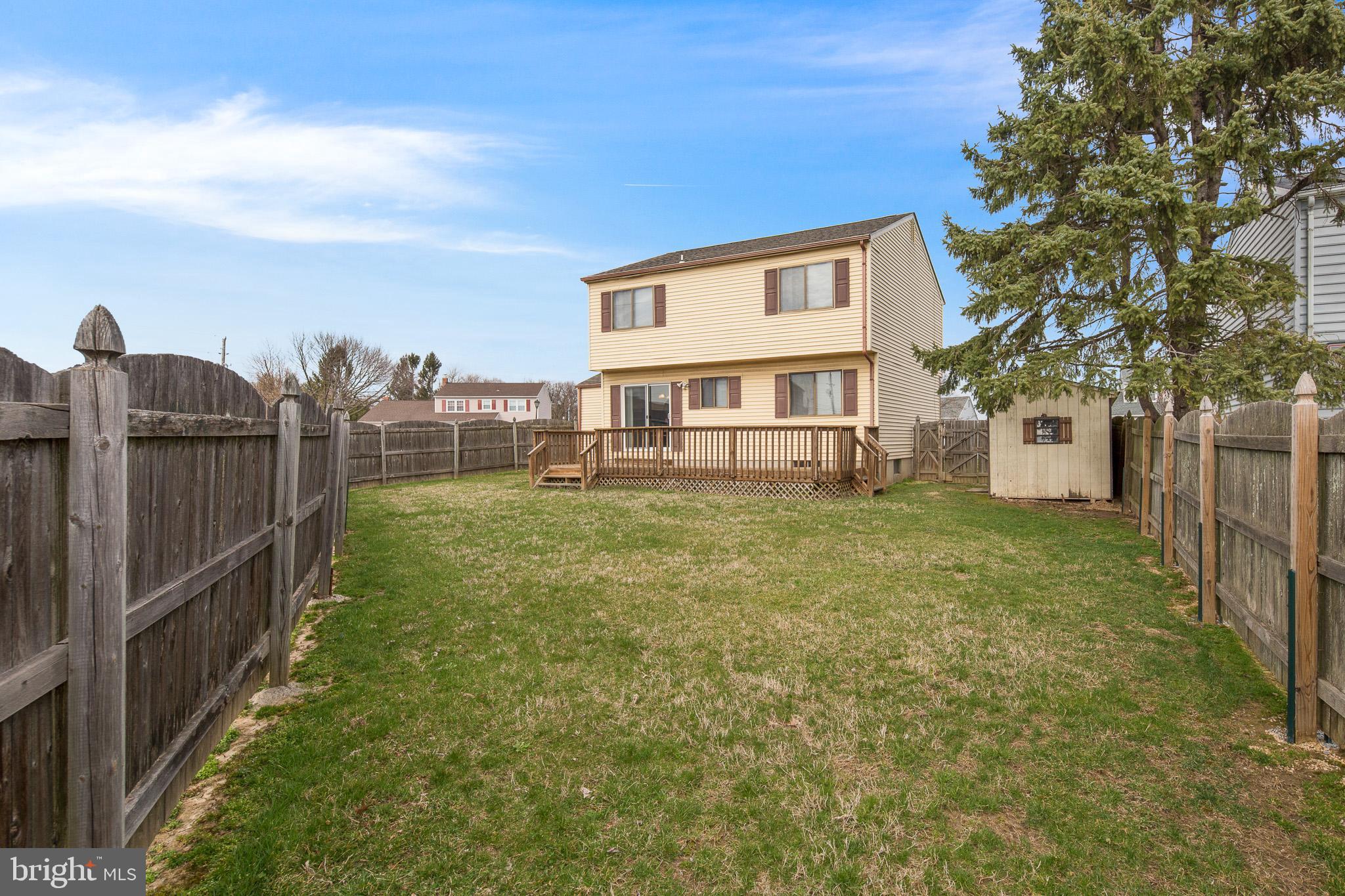 2 Valley Forge Road New Castle, DE 19720 - Photo 20 of 21 Back Yard with Privacy Fence