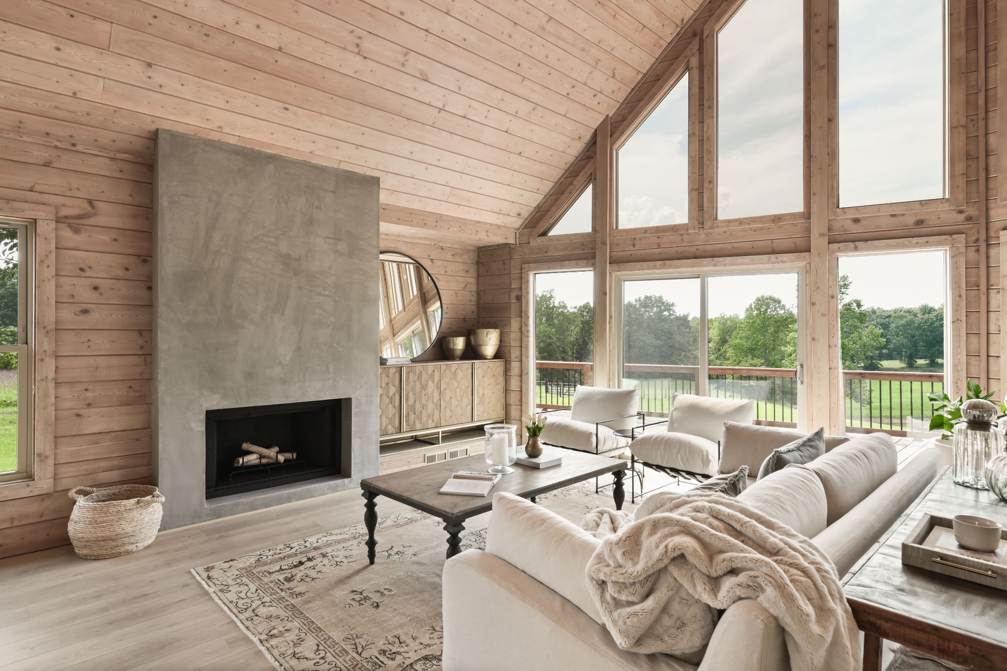 7720 Smith Road Primm Springs, TN 38476 - Photo 12 of 37 a living room with furniture and a fireplace