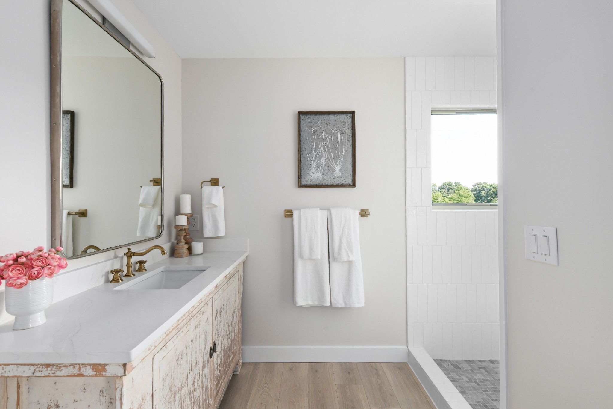 7720 Smith Road Primm Springs, TN 38476 - Photo 26 of 37 a bathroom with a sink and a mirror