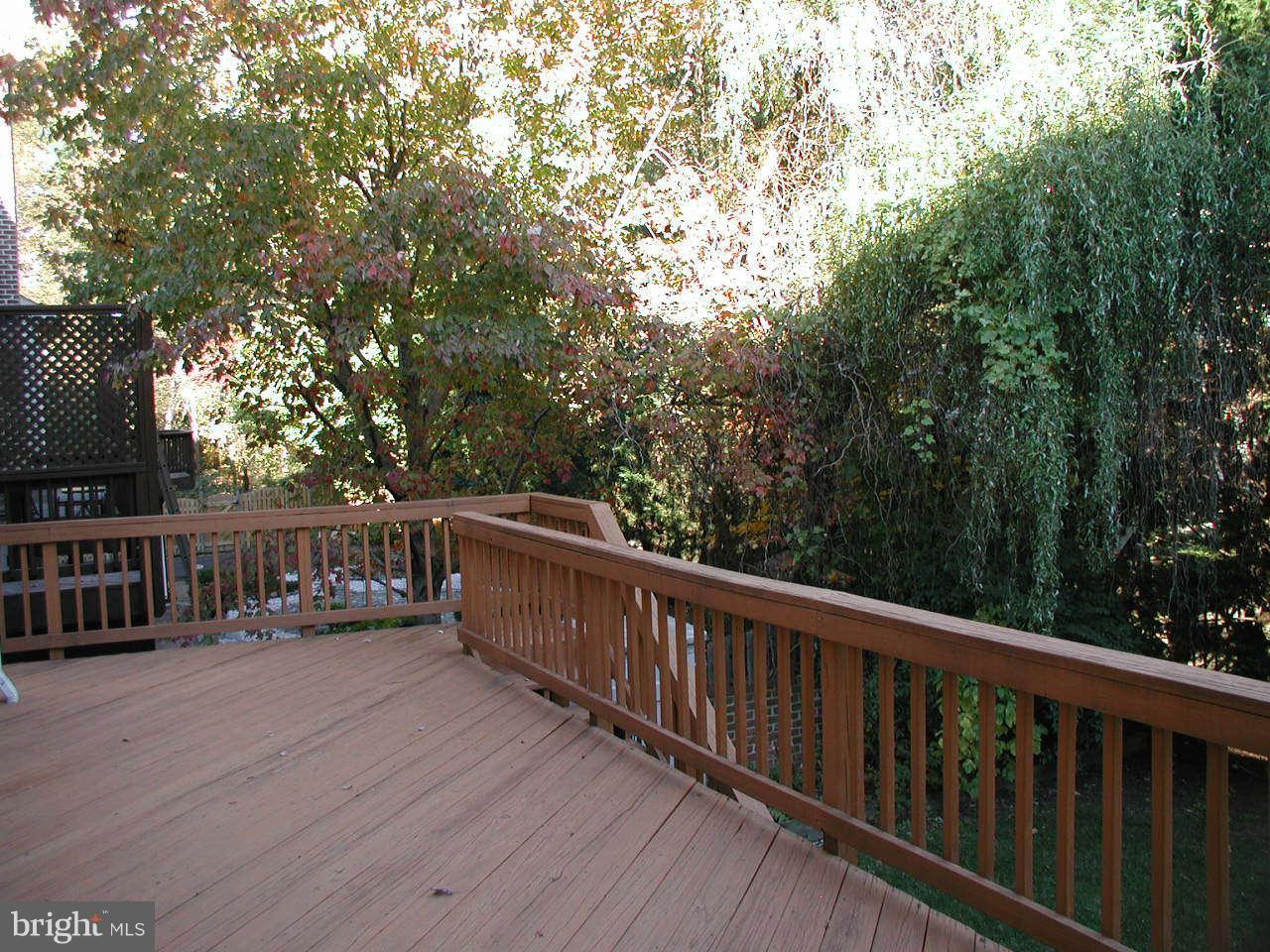 2206 Central Avenue Vienna, VA 22182 - Photo 20 of 20 a view of balcony with deck and wooden floor