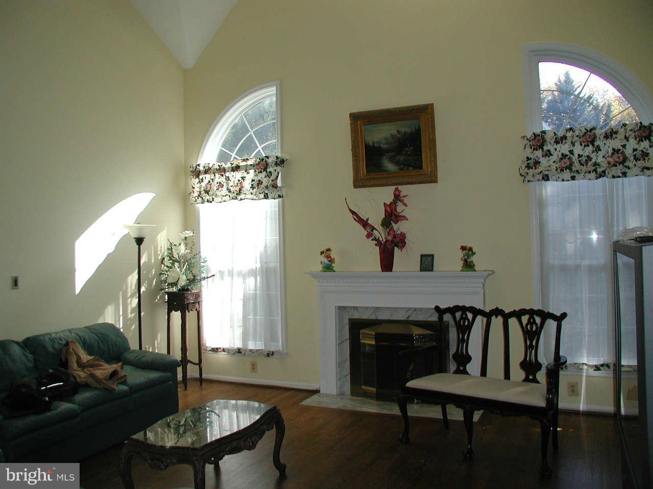 2206 Central Avenue Vienna, VA 22182 - Photo 10 of 20 a living room with furniture a table and a fireplace