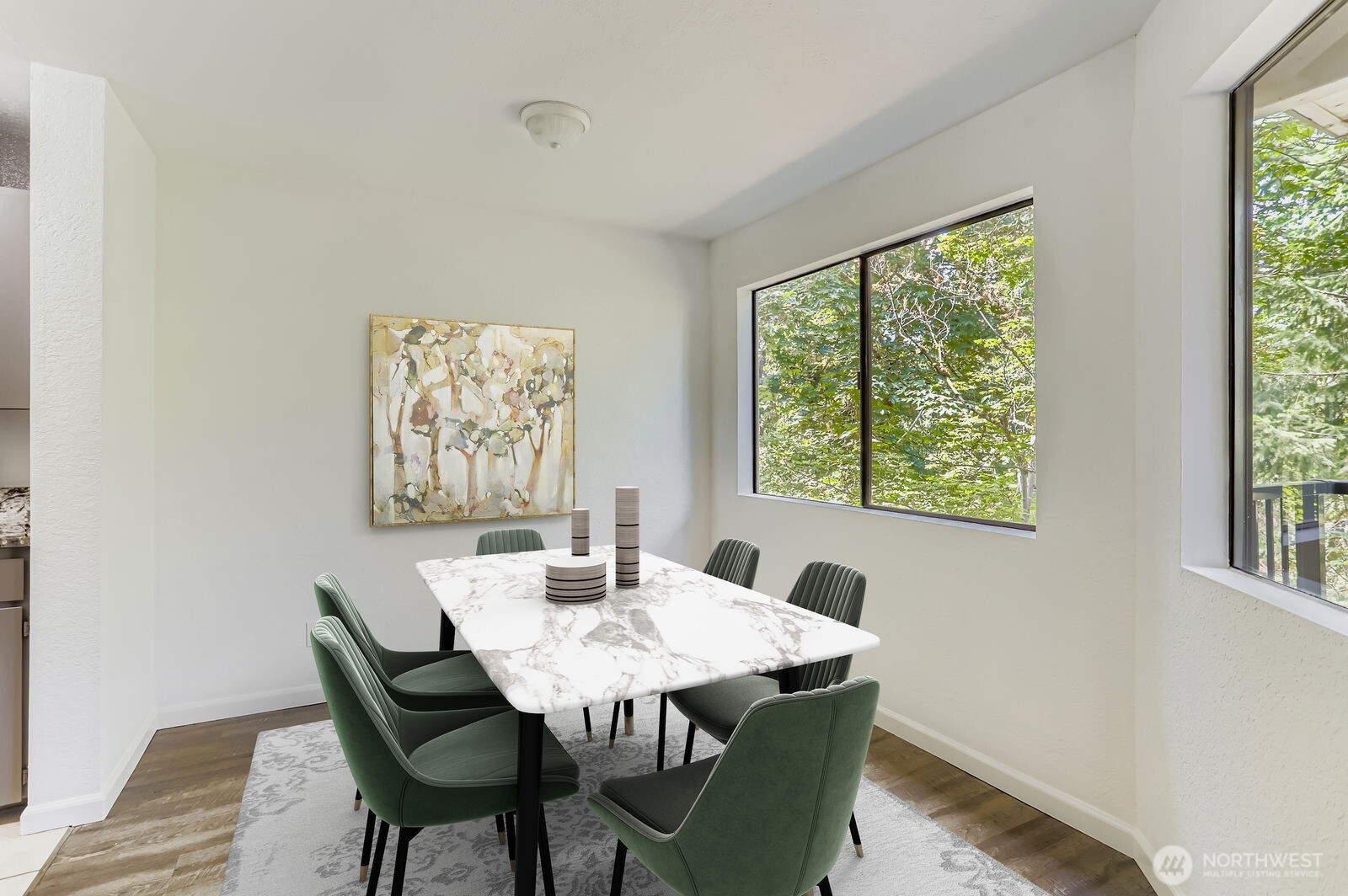 830 Kirkland Way, Unit 204 Kirkland, WA 98033 - Photo 6 of 27 a view of a dining room with furniture window and outside view