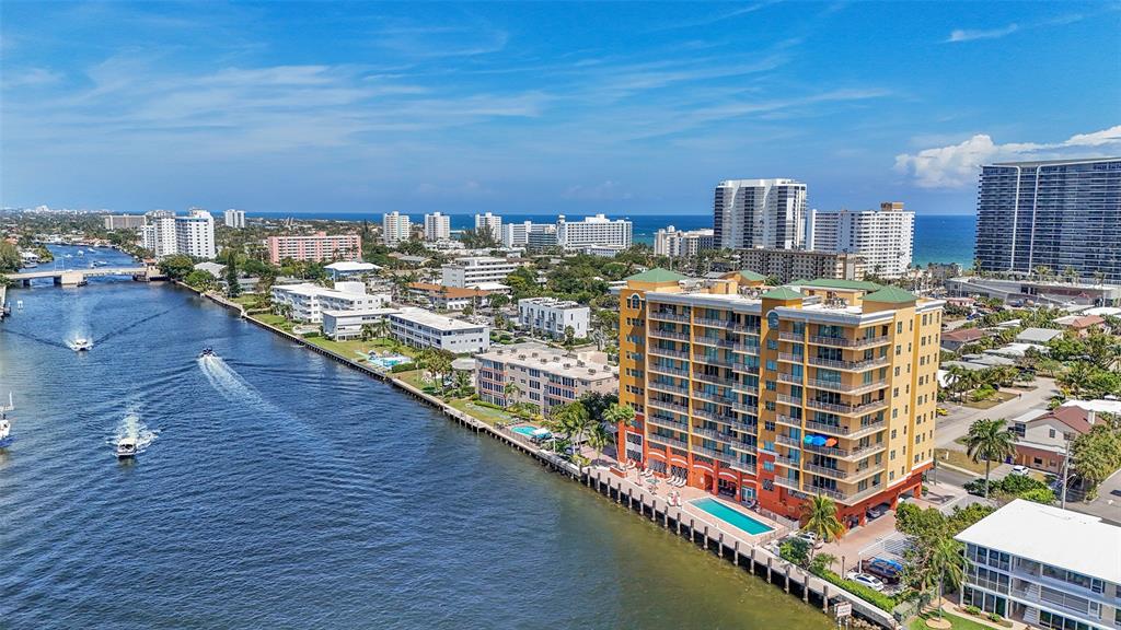 821 North Riverside Drive, Unit PH2 Pompano Beach, FL 33062 - Photo 69 of 95 a city view with tall buildings