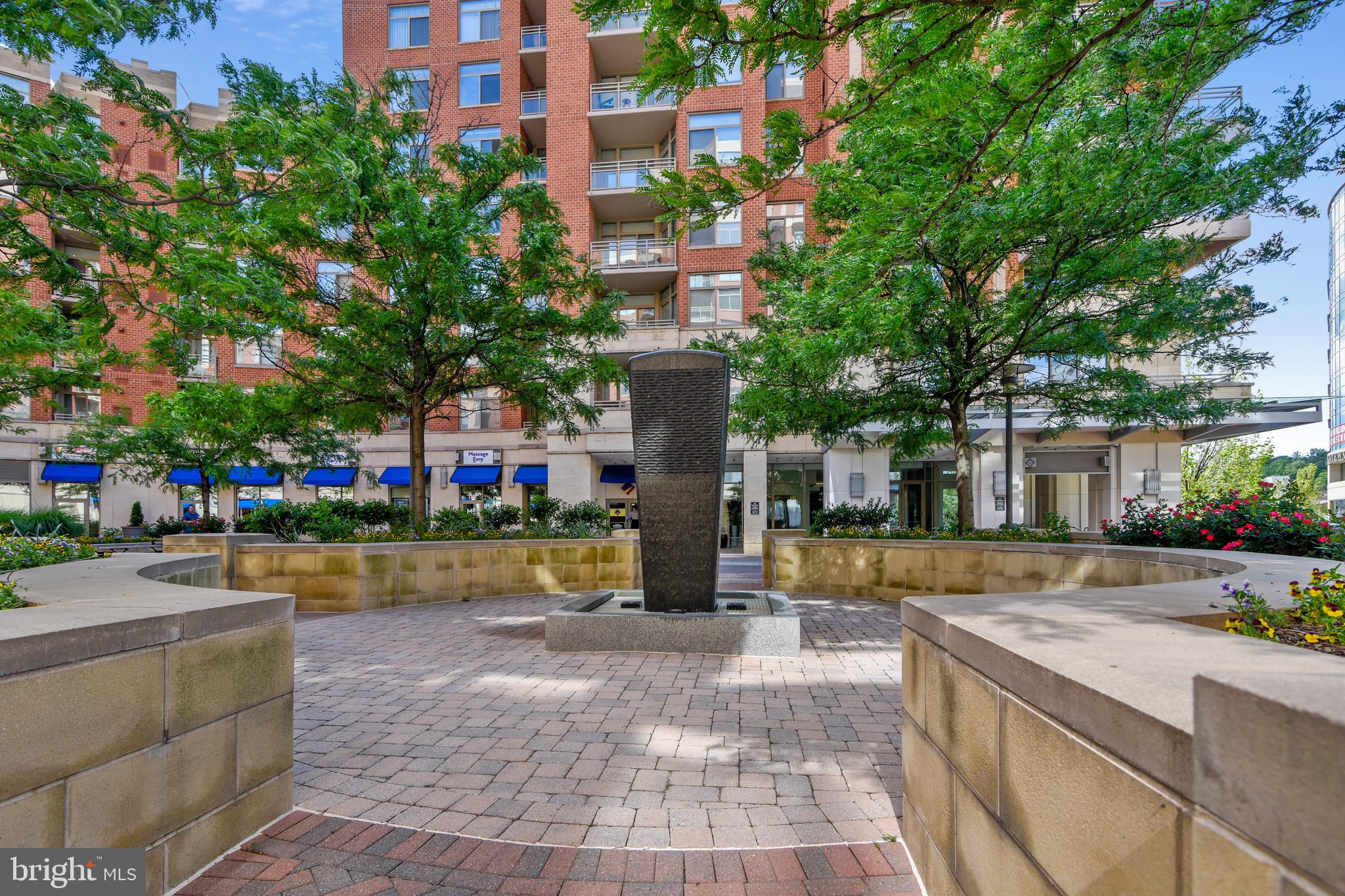 3600 South Glebe Road, Unit 222W Arlington, VA 22202 - Photo 56 of 89 Courtyard Fountain is so relaxing!