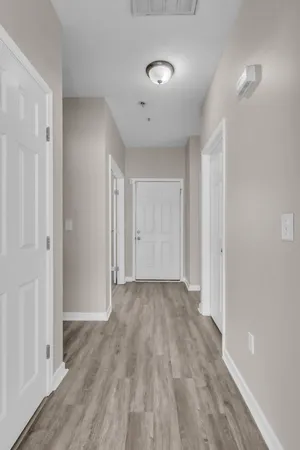 wooden floor in an empty room