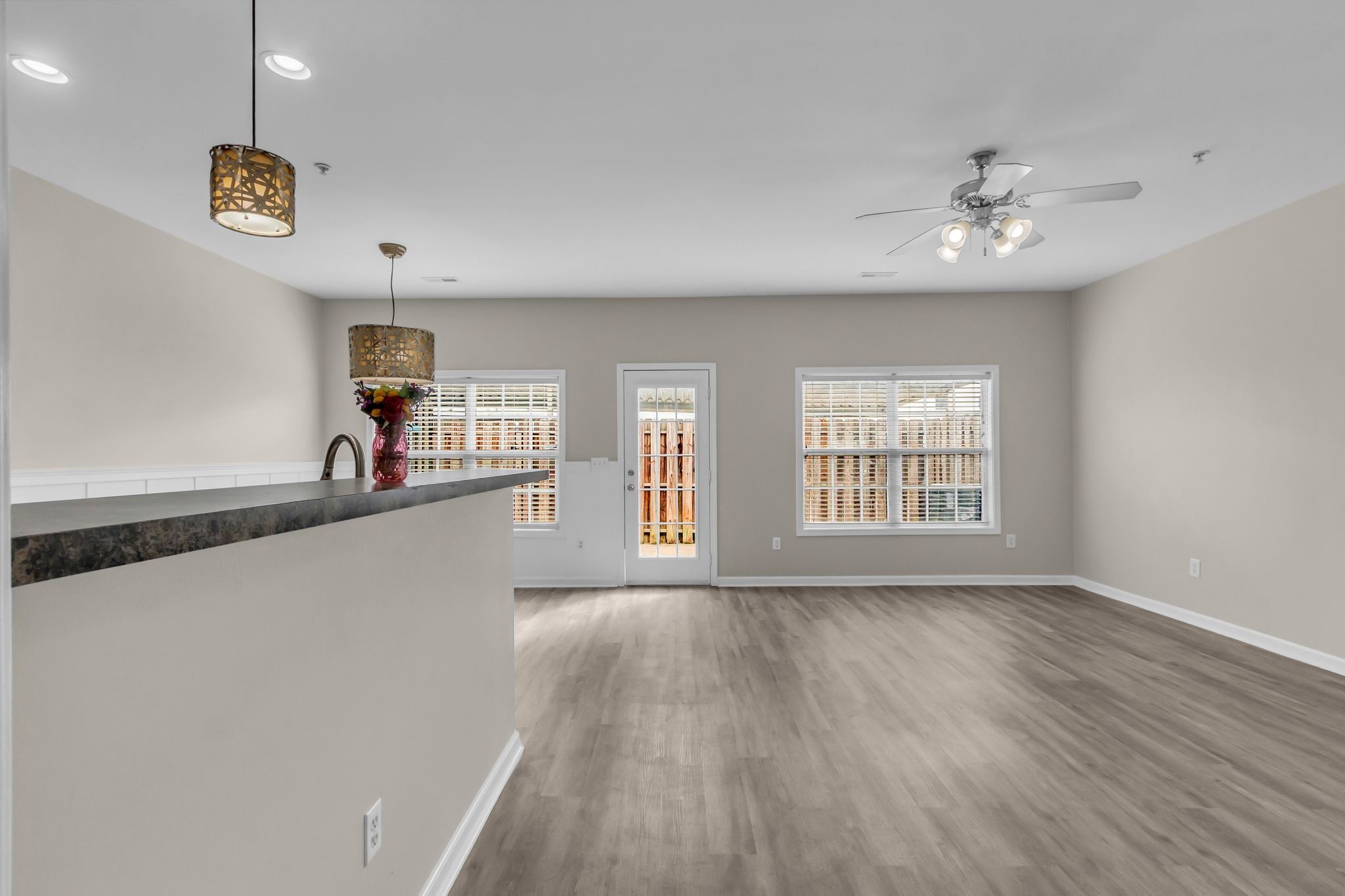 3008 Michael Lane Spring Hill, TN 37174 - Photo 3 of 33 a view of empty room with wooden floor and fan