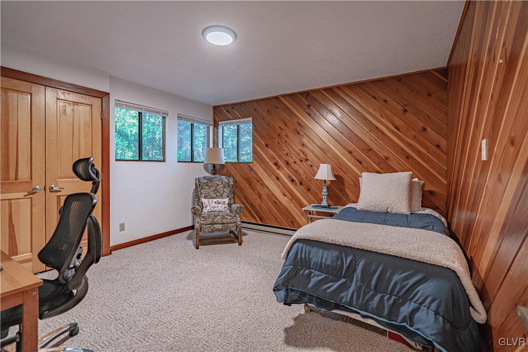 110 Mountain Park Road Allentown, PA 18103 - Photo 15 of 22 a bedroom with a bed and a view of balcony