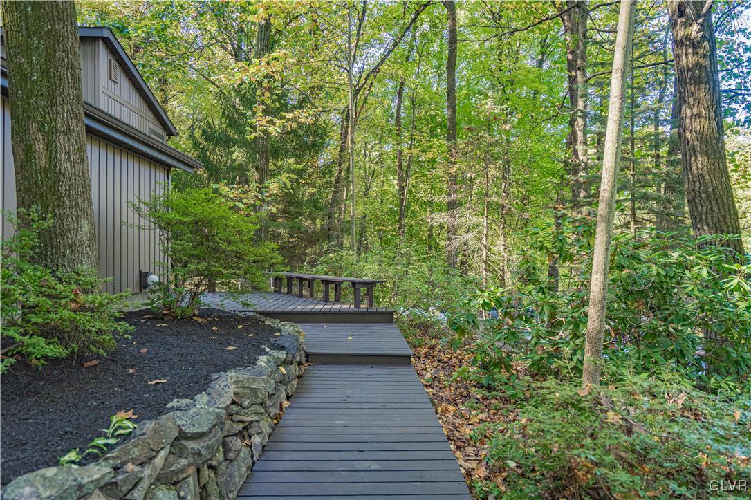 110 Mountain Park Road Allentown, PA 18103 - Photo 2 of 22 a view of a backyard with pathway