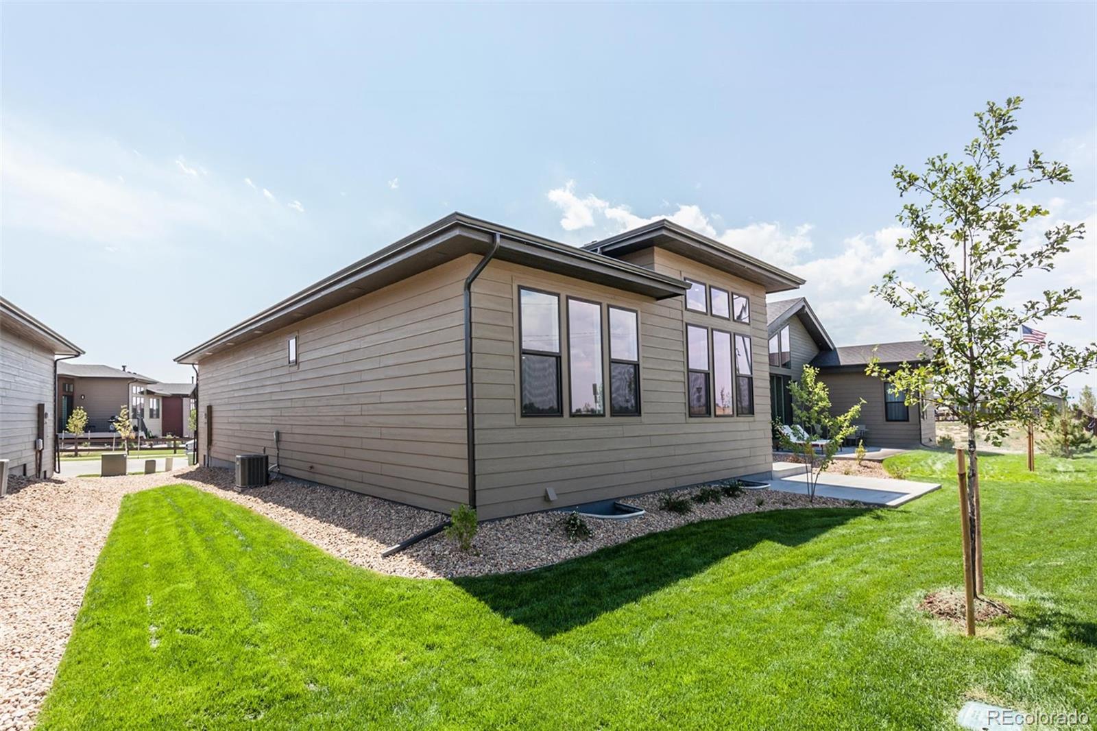 6768 Castello Street Timnath, CO 80547 - Photo 18 of 38 a front view of a house with a yard