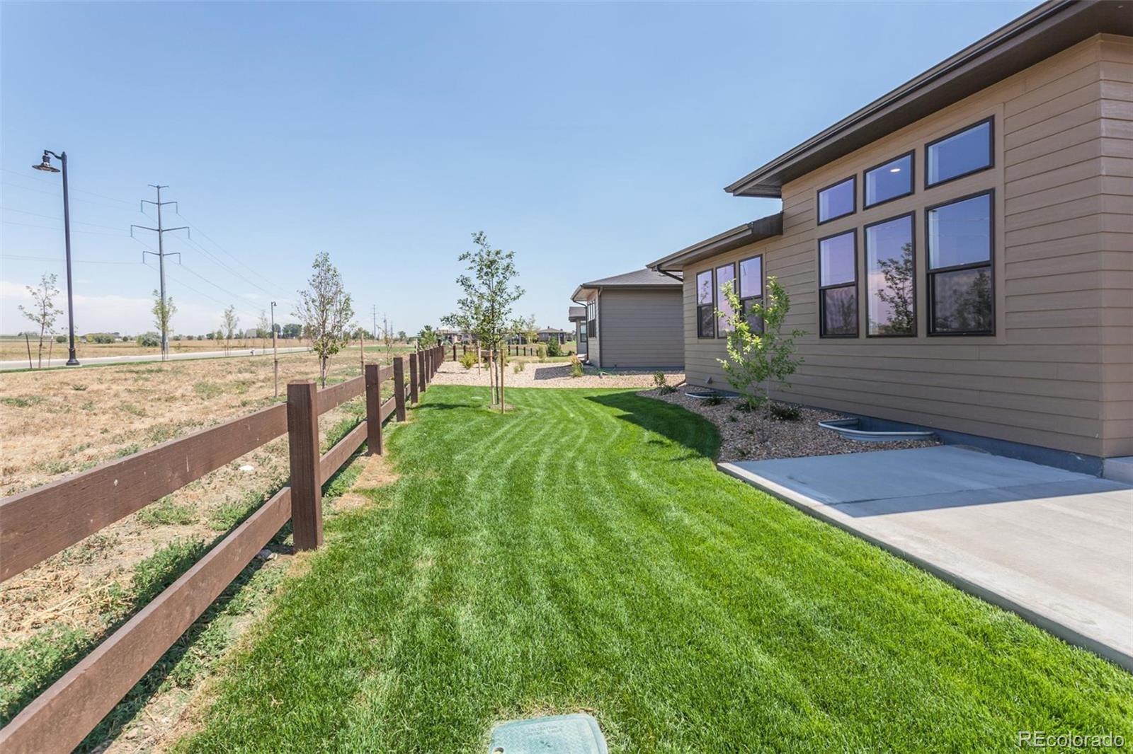 6768 Castello Street Timnath, CO 80547 - Photo 32 of 38 a view of a house with backyard and sitting area
