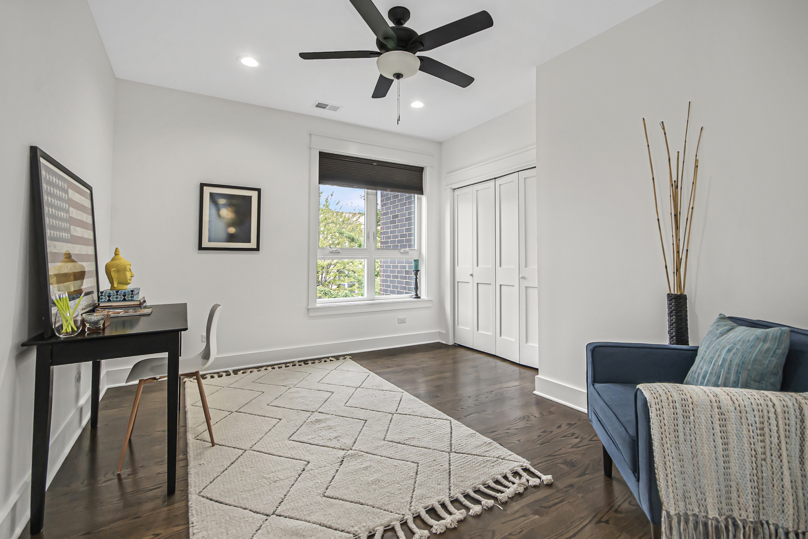 8146 Lincoln Avenue Skokie, IL 60077 - Photo 16 of 25 a living room with furniture and a window
