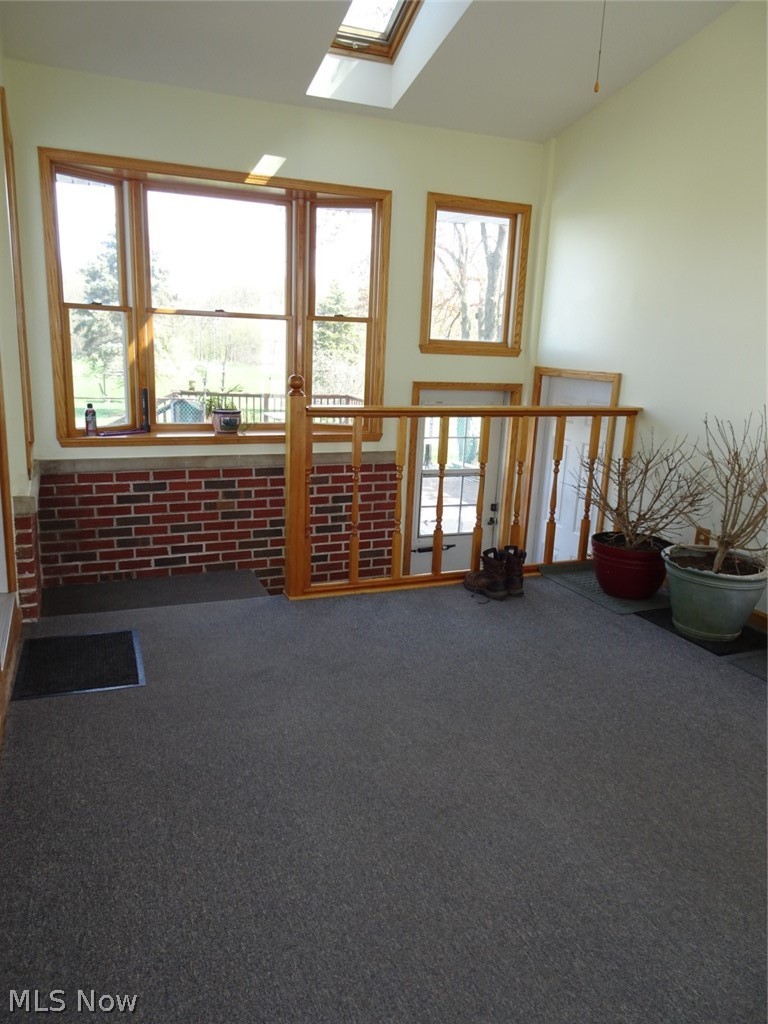 Breezeway between house and garage