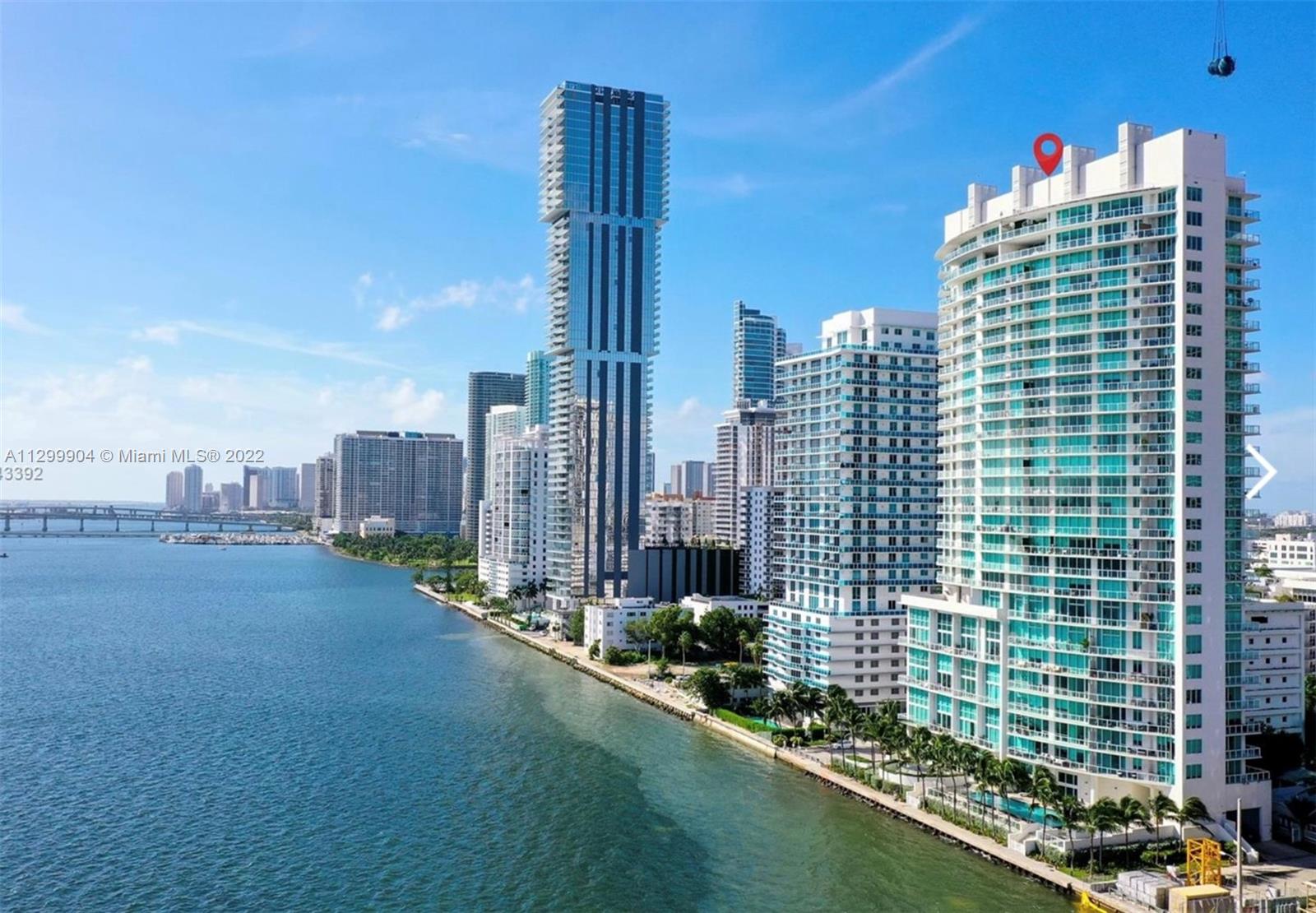 665 Northeast 25th Street, Unit 2104 Miami, FL 33137 - Photo 17 of 38 a view of a city with tall buildings