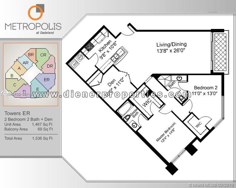 9066 Southwest 73rd Court, Unit 1910 Miami, FL 33156 - Photo 8 of 43 Plat map