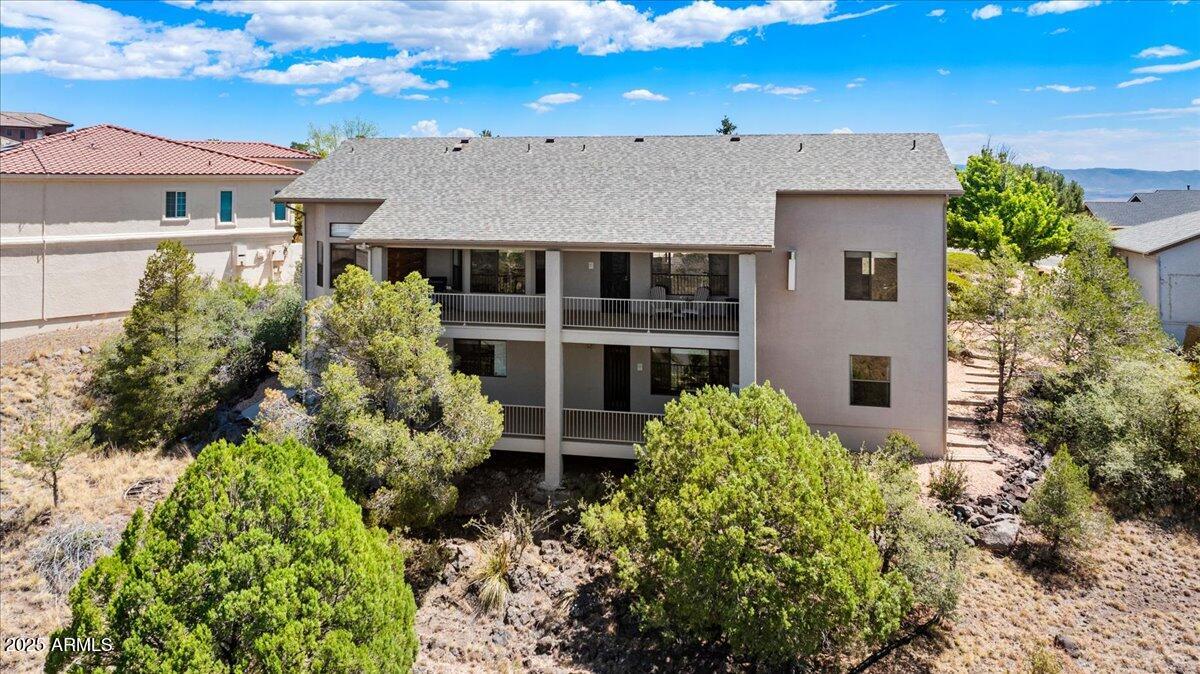528 Miracle Rider Road Prescott, AZ 86301 - Photo 39 of 47 40-Aerial Back