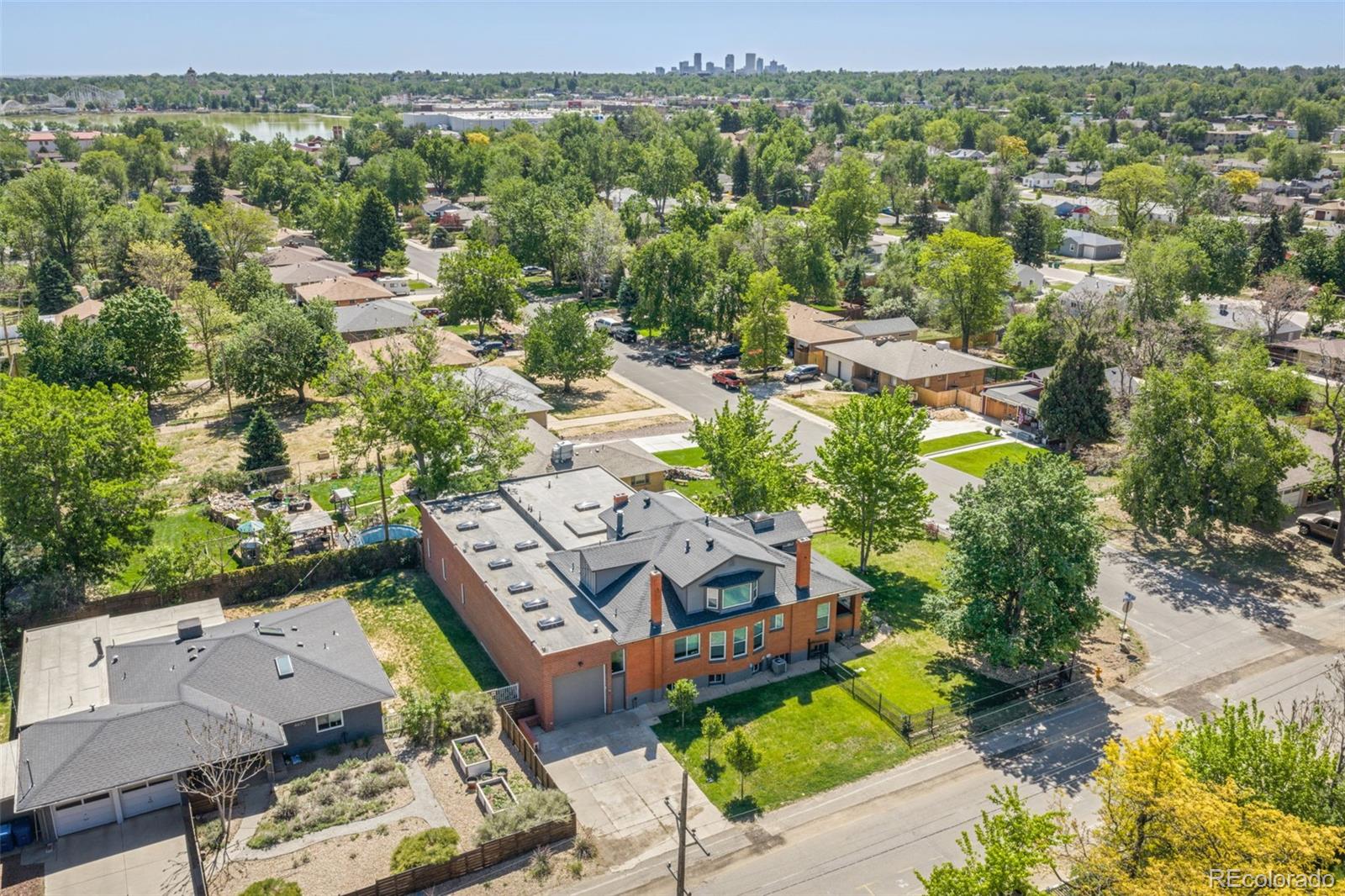 6595 West 46th Place Wheat Ridge, CO 80033 - Photo 43 of 48 an aerial view of multiple house